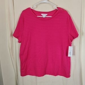 Liz Claiborne Women's Pink  Top